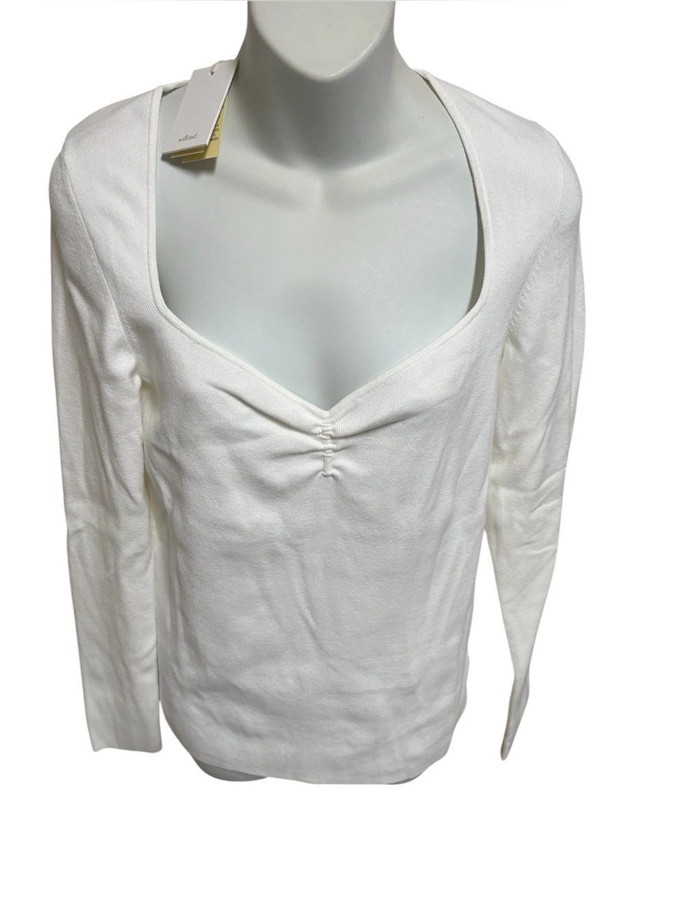 Wilfred Sweetheart Long Sleeve Top